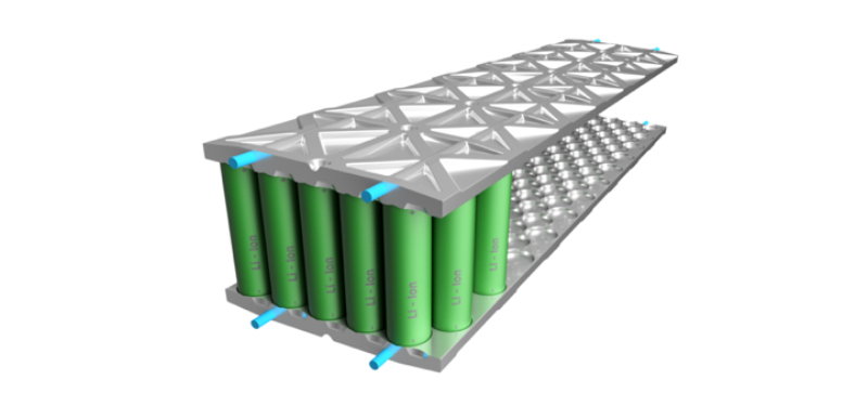 3D batterikoncept möjliggjort med Reliefed’s patenterade 3D teknologi.